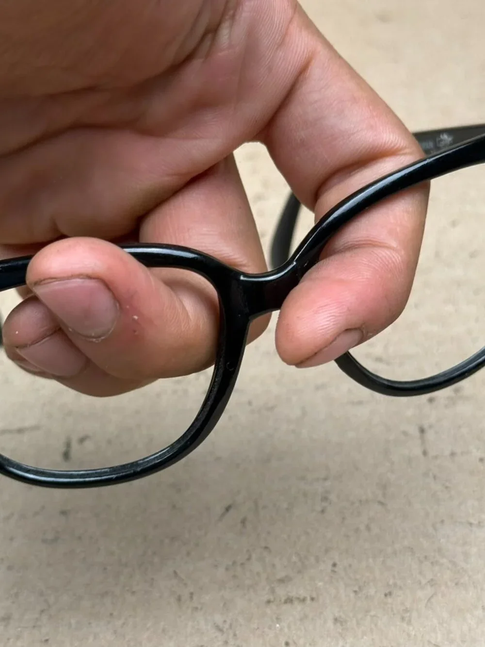 Women's Snowcat Black Eyeglasses Frame Only